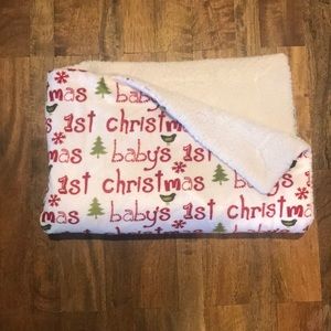 Baby’s 1st Christmas Blanket